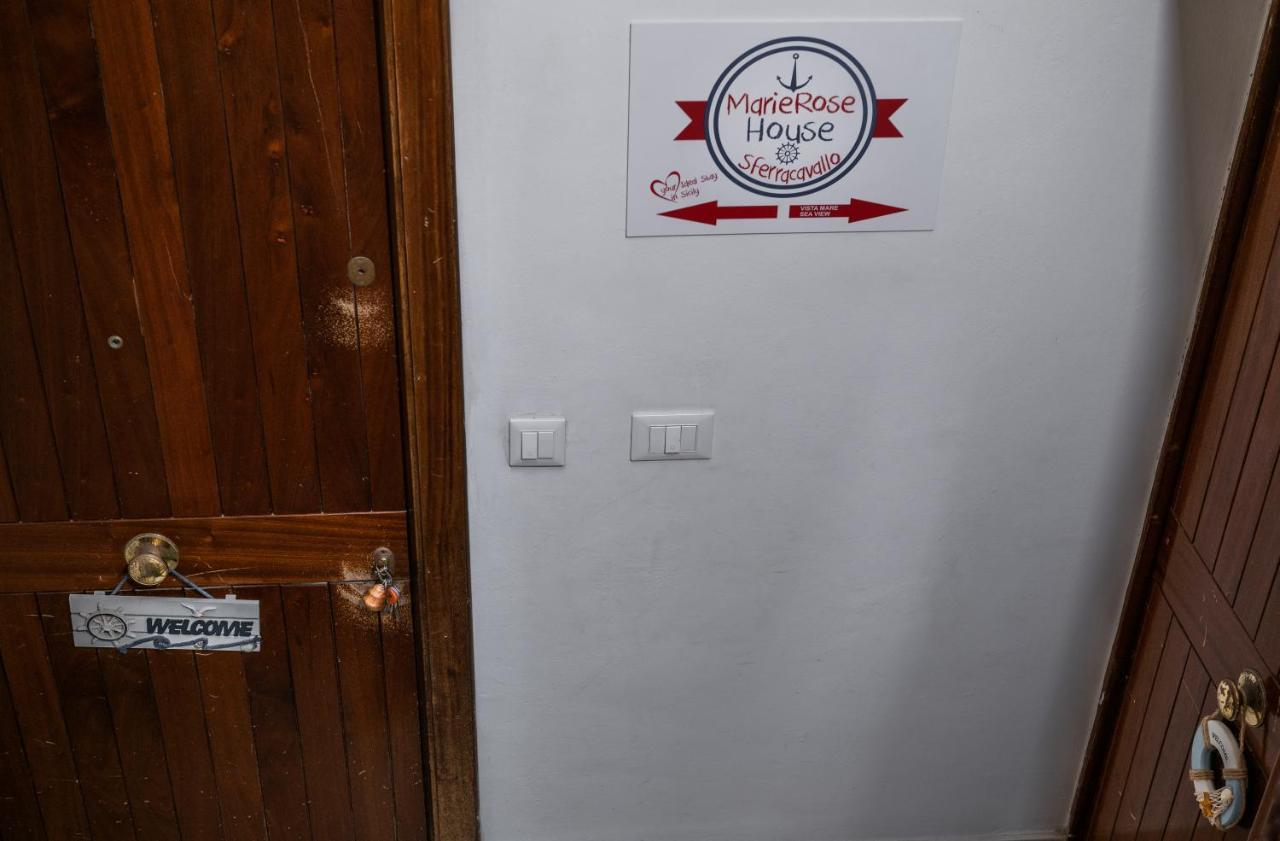 Marierose House Sferracavallo Kültér fotó